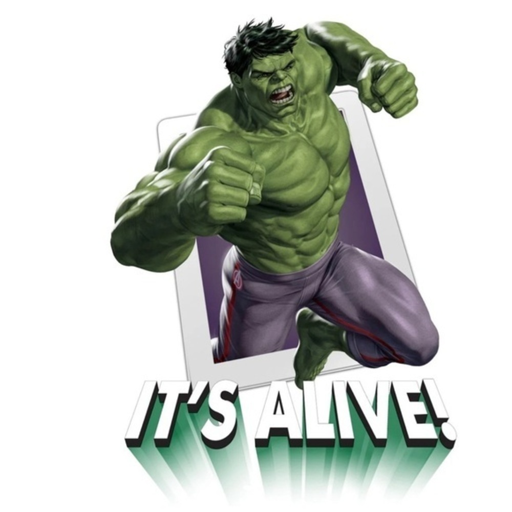 Hulk Marvel avengers wall decal with augmented‎ reality NIB He comes to life